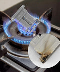 IP68 Waterproof 50 Amp Battery Quick Connect and Disconnect Kit for 6 to 8 Gauge Jumper Cables shown near stove flame