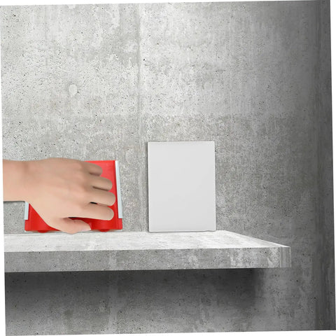 Two Pack Paint Edger Pad Refills For Deck Stain And Wall Painting Easy Swap Replacement Pads with hand using edger tool