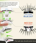 Magnetic Eyelashes Kit With Reusable Soft Lashes And Applicator No Glue Needed Windproof Waterproof All Day Comfort 2 Pack Set