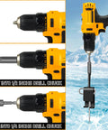 Heavy Duty Ice Anchor Tool Kit For Ice Fishing Shelter Setup with drill adapter and quarter inch adapter head