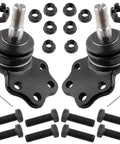 Front Upper And Lower Ball Joint And Sway Bar Link Kit For Dodge Dakota 1997 1998 1999 2WD And Dodge Durango 1999 2WD Replacement K7274 K7241 K7242 Drop In Ready And Built To Last, black steel parts