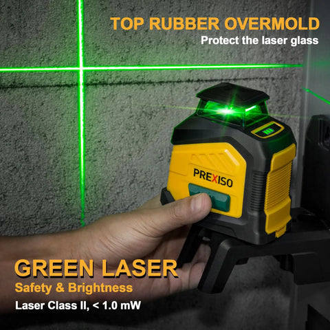 360 Degree Green Laser Level With Tripod And Carry Bag, Self Leveling Cross Line With Wide Angle Vertical Beam, 100 Feet Range, Dual Power, Magnetic Base, Wall Panel Stand, DIY Ready Pro Grade For Construction And Tile Renovation, green line laser on tripod
