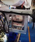 High Speed Auto Screw Packing And Counting Machine For Screw Kits, focused on light screen positioning unit.