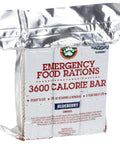 Survival Food Ration Kit With 3600 Cal Blueberry Bar For 3 Day Prepper Ready Emergency in silver packaging