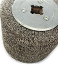 Stainless Steel Wire Wheel For Wood And Metal Surface Polishing And Rust Removal Heavy Duty Workhorse For Smoothing Deburring Grinding