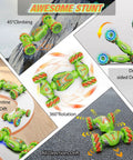 4WD Gesture Sensing RC Car For Kids Remote Control Stunt Vehicle With 360 Degree Drift displaying climbing and twisting stunts