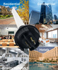 Top Notch 43W UV Replacement Bulb for UVMAX C D C4 D4 D Plus D4 Plus, shown in various settings including residential and commercial.