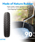 8.5x2 Inch Solid Tire For Electric Scooters No Flats Long Lasting Durability with natural rubber background