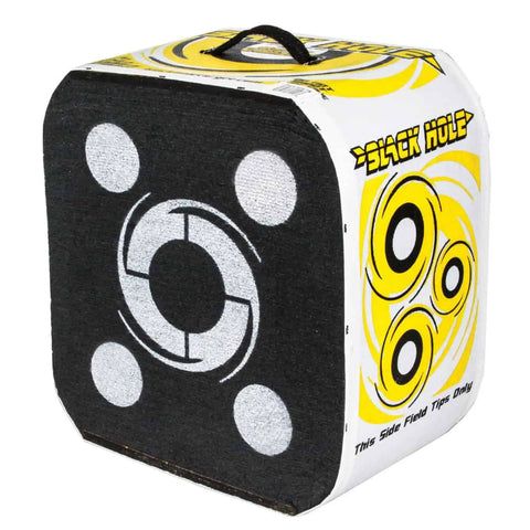 4 Sided Archery Target For Field Points And Broadheads, Open Face Layered Design With Friction Stopping Arrows, Handles Up To 300 FPS