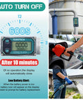 Dope Fuel Flow Meter With One Inch Inlet And Three Quarter Inch Adapters, Real Time LCD Readout, Accurate To One Percent, Cumulative Flow Counter, Instant Readouts, Easy Inline Installation For Gas Systems on inline tank and nozzle setup
