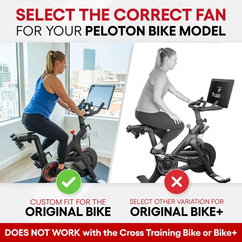 Custom Peloton Bike Fan Attachment For Original Peloton Bike Only No Batteries Required Clip On Cooling Accessory To Beat Sweat And Heat On Your Ride During Long Rides And Hot Sessions
