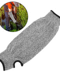 Built Like A Tank Cut Resistant Arm Sleeve Featuring Tough Hppe Knit and Stretch Fit Design for Mechanics and Yard Workers.