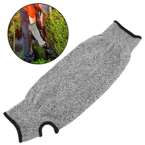 Built Like A Tank Cut Resistant Arm Sleeve Featuring Tough Hppe Knit and Stretch Fit Design for Mechanics and Yard Workers.