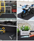 Heavy Duty Garage Oil Spill Mat 60 By 72 Inch, Ultra Absorbent Felt Top With Waterproof Rubber Backing, Reusable And Slip Resistant