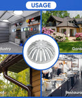 Heavy Duty Aluminum Drain Covers Set For Sinks And Floors, Dome Strainer For Kitchens, Bathrooms, Outdoor Drains, Five Pack