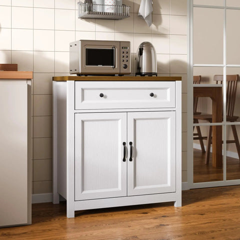 Farmhouse Kitchen Storage Cabinet With Adjustable Shelves And A Big Ol Drawer Barn Door Sideboard Buffet Freestanding