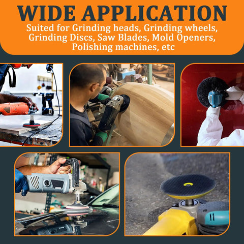 Beefed Up Buff Extender for Buffing Wheels Aluminum Extension Shaft in use with rotary polishers, enhancing reach for smooth results.