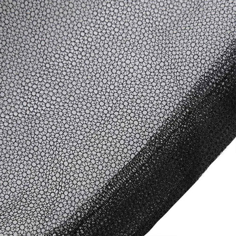 Close-up of mesh fabric from Ultra Large Mosquito Net Bed Canopy For Full Queen King Size Beds Indoor Outdoor Black Curtains And Drapes Patio Gothic Room Decor Screen Netting Canopy For Bed Frame