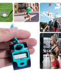 Slick Digital Clicker Tally Counter With Big Lcd Screen And Easy Palm Press for sports counting and tracking in hand.