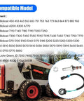 Beefed Up Solenoid Valve Coil And Hydraulic Spool Valve Stem Element Kit For Bobcat Skid Steer Loaders with fitment list