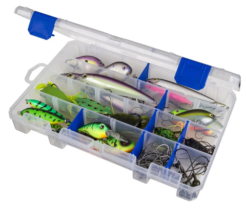 Heavy Duty Fishing Tackle Box With Slick Adjustable Dividers And Rust Proof Interior That Keeps Your Hooks Lures And Sinkers Locked Down On Every Weekend Getaway