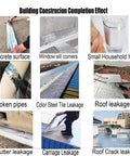 Heavy Hitter Roof Repair Tape Waterproof Heat Insulation Aluminum Foil used on various surfaces for leak repairs.