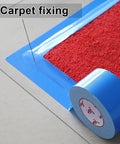 Blue Duct Tape 3 Inch By 60 Yards Waterproof 9 Mil Heavy Duty Tape For Indoor Outdoor Use No Residue Pro Grade All Weather Easy Tear Utility Tape For Home Projects And Repairs used for carpet fixing