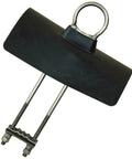 Permanent Roof Anchor With Flashing And Cap For Wood Frame Structures That Fits Multiple Size Trusses With Bolt And Clamp Installation