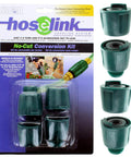 No-Cut Conversion Kit package with couplings for easy installation, multiple green quick-connect hose fittings visible on side
