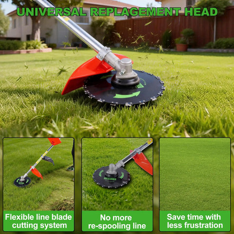 9 Inch 20 Tooth Chainsaw Brush Cutter Blade With Adapter Kit for STIHL Trimmers in garden cutting grass