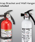 Kitchen Fire Extinguishers 2 Pack For Home And Office With One 1A10BC And One Specialty Kitchen Extinguisher, red and white units
