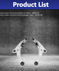 Front Lower Control Arm With Ball Joint Assembly Replacement For 2007-2012 Nissan Altima And 2013 Altima Coupe Models shown
