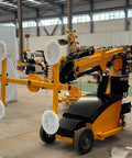 Professional Heavy Duty Vacuum Suction Cart Built Tough For Hassle Free Slab Moving And Secure Installation Of Granite Marble Or Glass Panels On Active Job Sites, side view in workshop.
