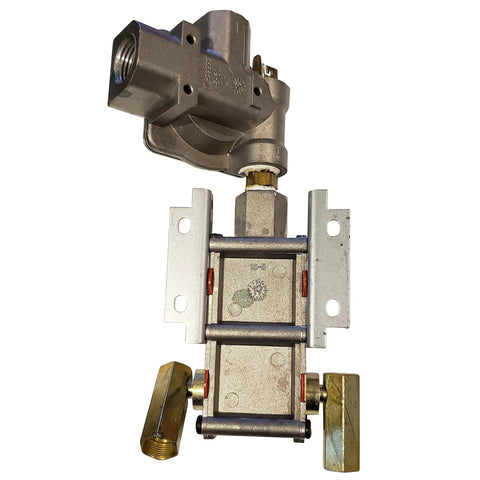 Range Safety Valve Assembly For Samsung DG94-00449A Oven Range, Compatible With AP5332636, showing side view connectors