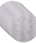 Multi Grit 30 Piece Five Inch Random Orbit Sanding Disc Set with Eight Hole Hook and Loop