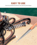 Stainless Steel Marine Rope Splicing Needle With Ergonomic Handle And Easy Threading For Boat Navigation And Dockside Maintenance Pro Grade Tool For Quick Precise Splicing On Sailboats And Yachts Sea Ready Performance on dock with rope