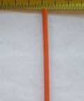 Heavy Duty Two Hundred Fifty Foot Spool Of One Eighth Inch Galvanized Aircraft Cable With Bright Orange Pvc Coating, 1/8in core