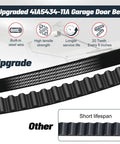 Whisper Drive 234 Inch Garage Door Drive Belt For 7 Foot High Doors Replacement Belt For Chamberlain Craftsman LiftMaster Openers