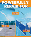 Heavy Duty Two Part Epoxy Pool Putty For Knockout Crack And Leak Plugging Underwater Or Above Concrete Fiberglass Tile quick fix for pool cracks and leaks