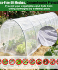 Ultra Fine Garden Mesh Netting 10x50 Ft Pest Barrier For Raised Beds Keeps Bugs At Bay While Protecting Blueberries Strawberries Vegetables Fruits Flowers And Plants From Insects Birds Squirrels Letting Sunlight Water Air Through covering seedlings