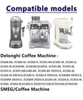 Compatible models for 51 Millimeter Brewing Group Head Silicone Gasket Set 2 Pack O Ring For Delonghi Dedica and Smeg machines