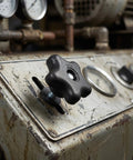 Star Hand Knob Threaded Adjustment Handle Set With Plastic Clamping Knob Screw And Nut For Industrial Equipment Fixtures
