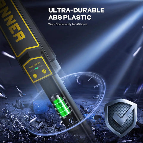Handheld Metal Detector Wand Packing Five Level Sensitivity Modes Ace For Woodworking And Pallet Sweeps Nail Finder Scanner Dropping Quick Audio And Pulse Alerts To Shield Power Tools From Sneaky Fasteners In Timber