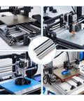 Two Pack 8mm By 150mm Linear Motion Rods For 3D Printers And CNC Machines with setup examples