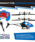 Captain America RC Helicopter For Kids 8 Plus Easy Fly Remote Control Toy With LED Lights Durable Polymer Frame Coaxial Rotors And Rear Rotor