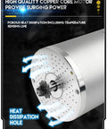 Beefy 48V 2000W Brushless Go Kart Motor With 4300RPM Rated, 5400RPM No Load, showing heat dissipation holes and copper core
