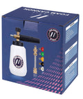 Foam Cannon For SPX Series Pressure Washers With Five Nozzle Tips And One Quarter Inch Quick Connector Includes Gun Adapter