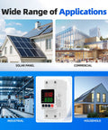Smart Voltage Protector For 110V Homes Adjustable 1 To 63A Circuit Breaker with applications in residential and commercial settings.