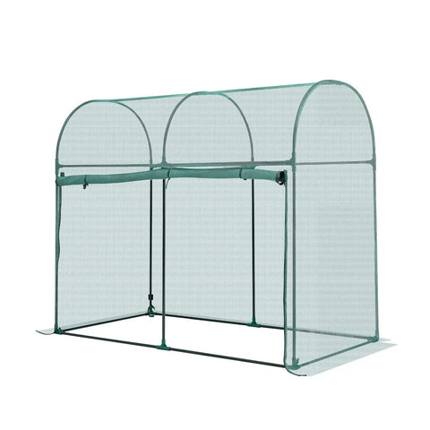 Windproof Crop Cage Tent With Zippered Door For Garden Beds No Fuss Setup Outdoor Plant Protection Netting Tall 5.9 X 2.98 X 4.9 Feet Frame Cover For Vegetables Fruits And Flowers On Patio Or Lawn