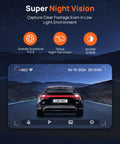 Screenshot of Dash Cam For Cars 1296P QHD Front Camera With 130 Degree Wide Angle Built In WiFi WDR Night Vision